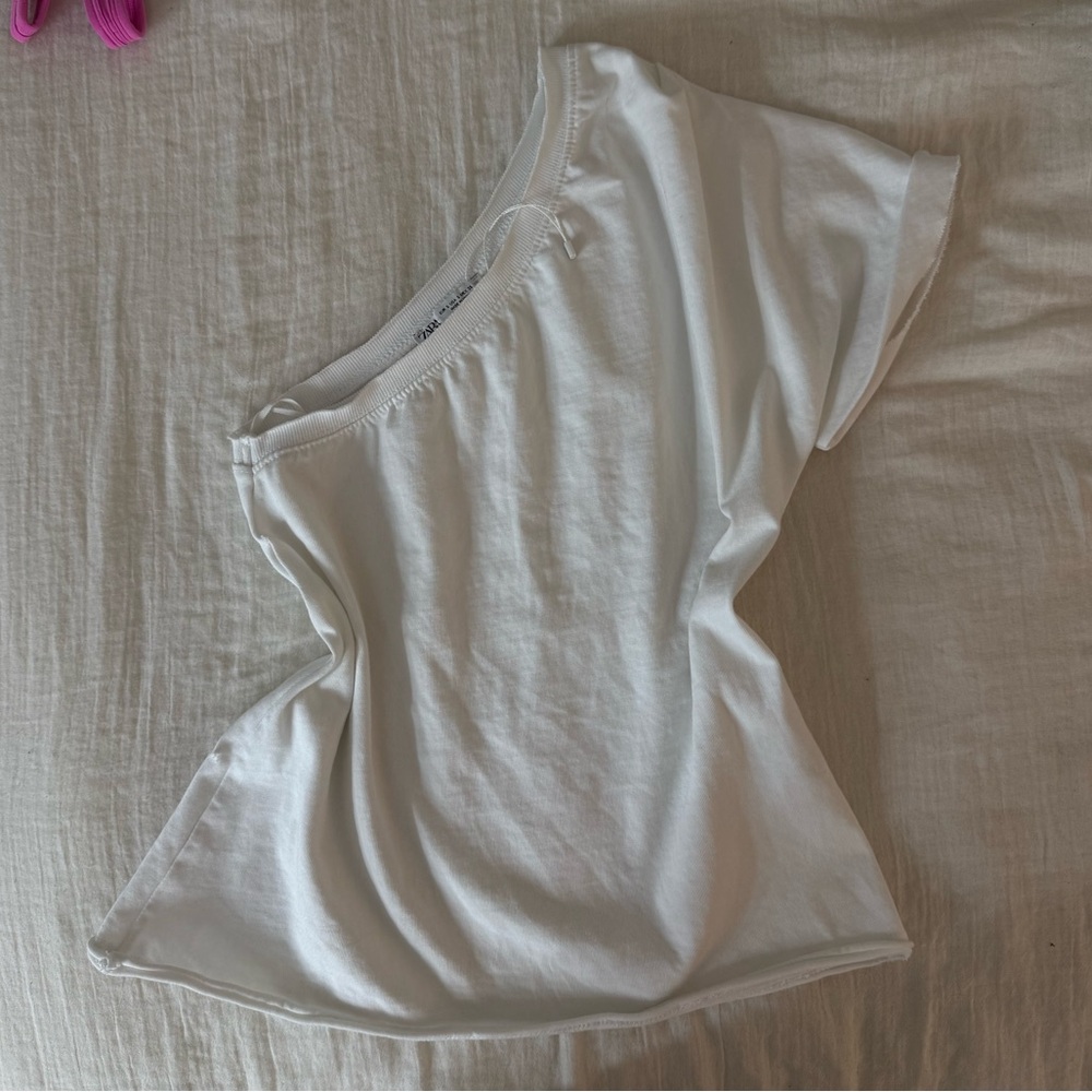 Zara White Tank Top